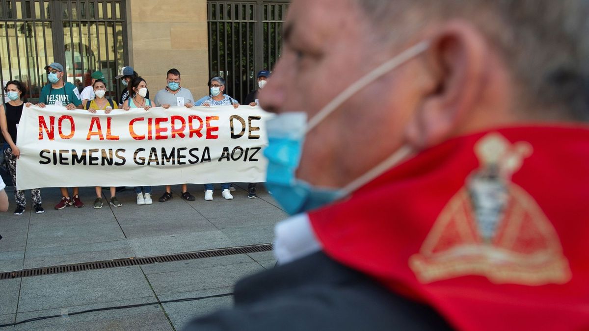 El comité de Gamesa en Aoiz (Navarra) convoca cinco días de huelga contra el cierre