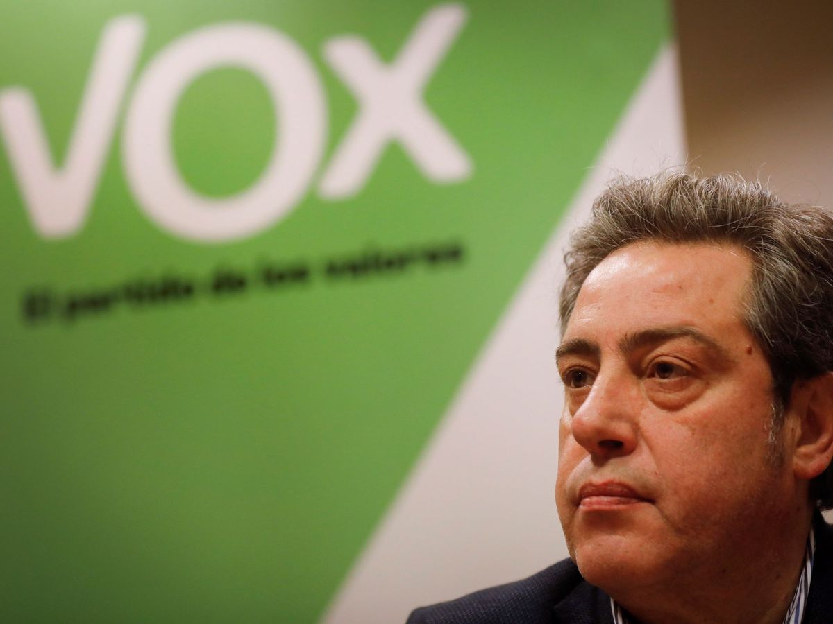 Foto: José María Llanos, nuevo portavoz de Vox en las Cortes Valencianas. (EFE)