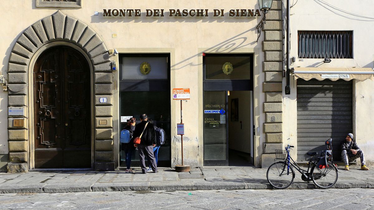 Monte dei Paschi vuelve al parqué 10 meses después de su rescate con una caída del 72%