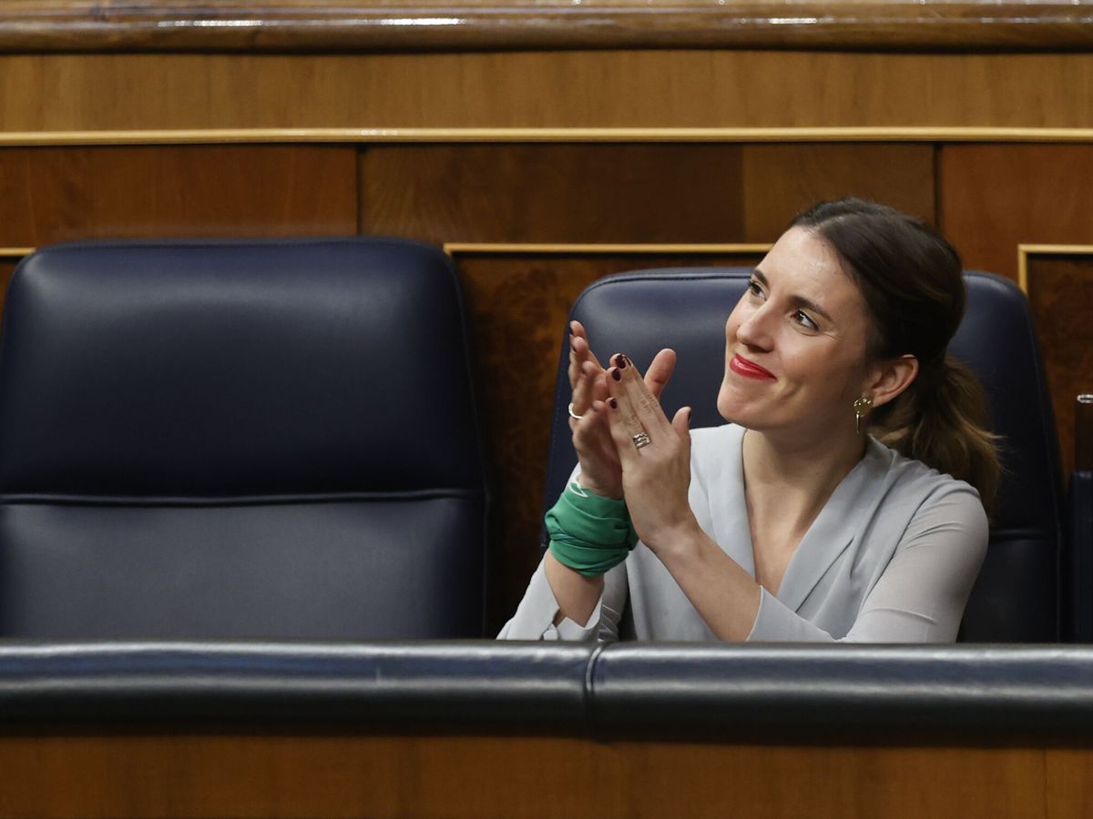 Foto: Irene Montero, en un pleno del Congreso de los Diputados. (EFE/Javier Lizón)