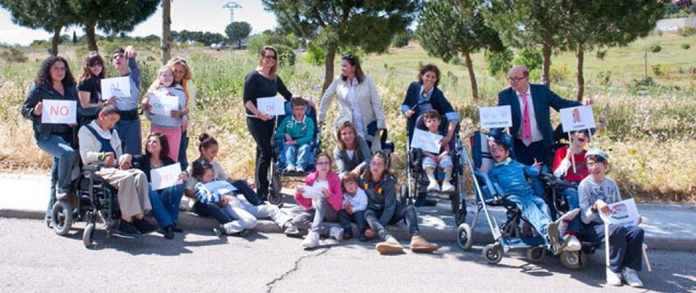 Foto: 150.000 firmas en tres semanas para no cerrar el colegio de discapacitados de Pozuelo
