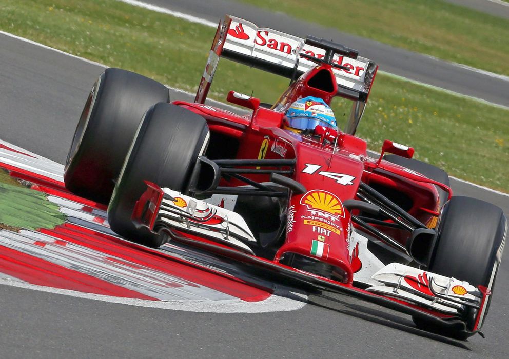 Foto: Fernando Alonso durante el pasado GP de Gran Bretaña.