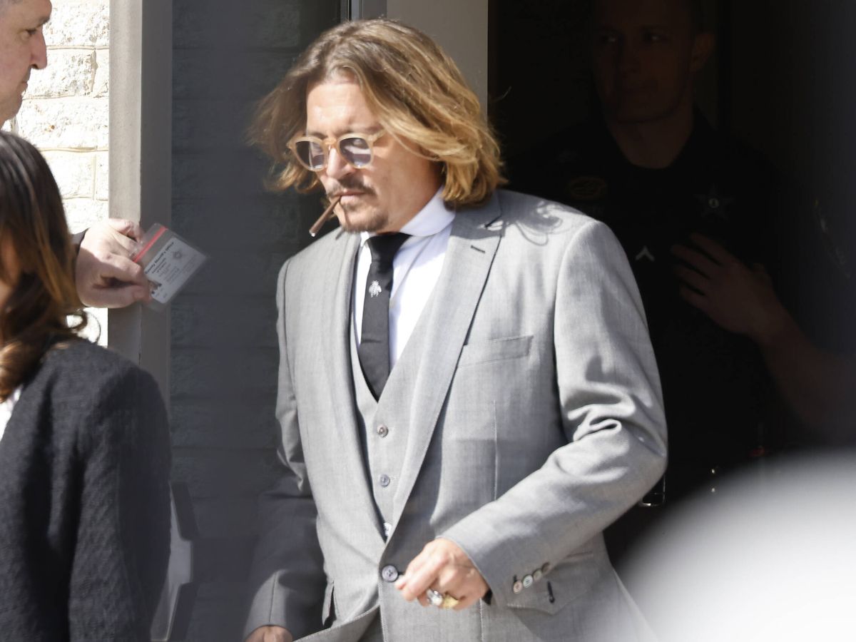 Foto: Johnny Depp, durante el juicio en Virginia. (Getty/Paul Morigi)