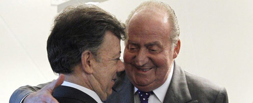 Foto: Don Juan Carlos, en la Cumbre: “Aquí me tenéis, un poco tullido”