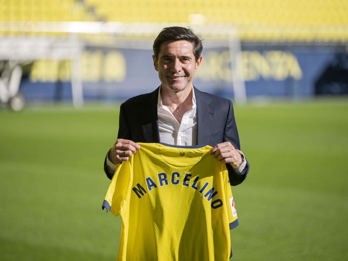 Foto: Marcelino en su regreso al Villarreal. (EFE/Andreu Esteban)