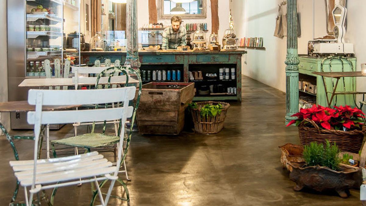 Seis restaurantes muy verdes con un toque 'vintage'