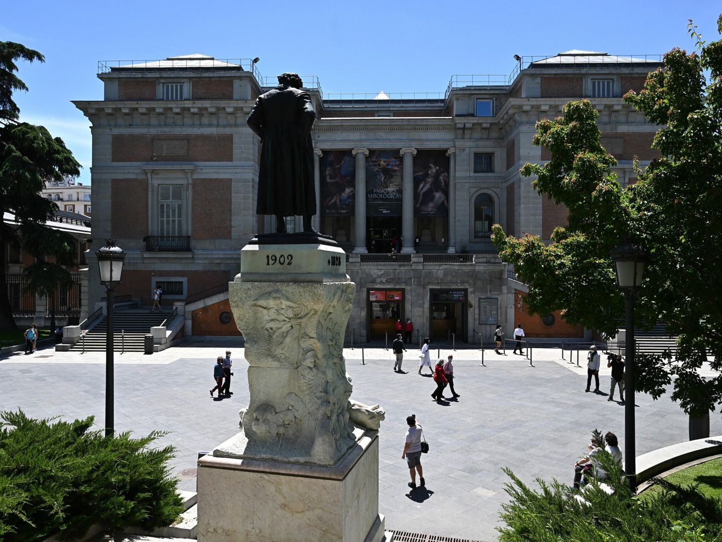 El edificio de Villanueva, sede del Museo del Prado.
