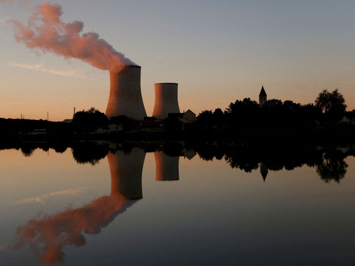 Foto: Planta nuclear de Civaux, en Francia. (Reuters/Stephane Mahe)