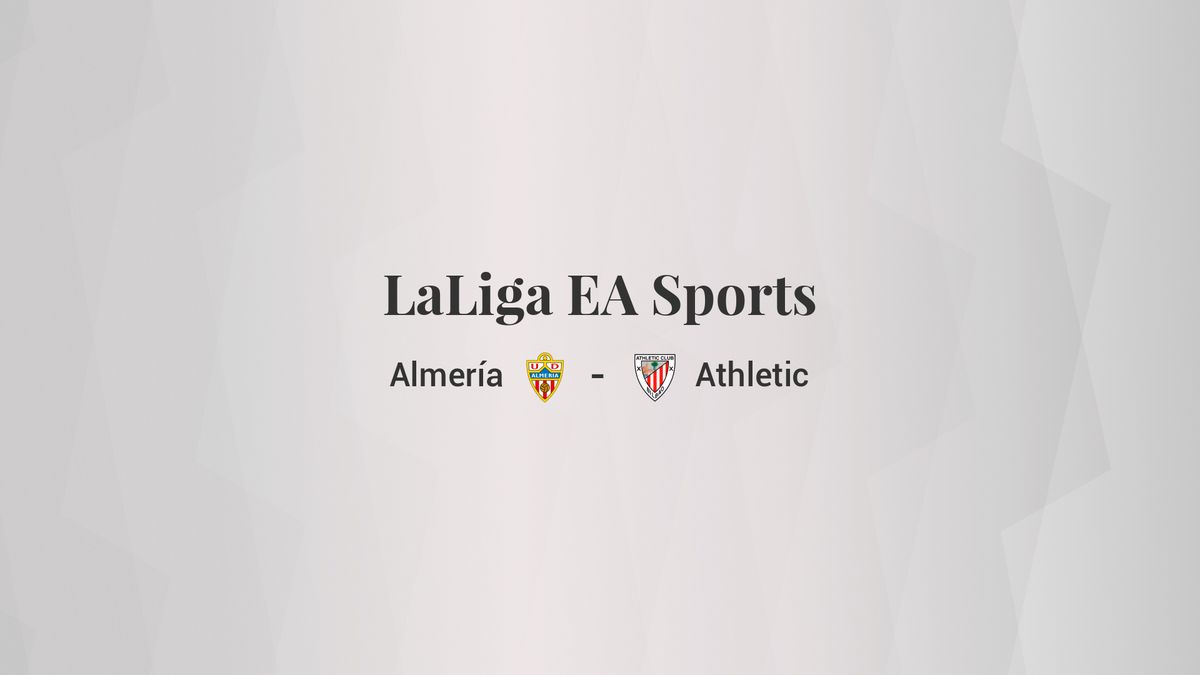 Almería - Athletic: resumen, resultado y estadísticas del partido de LaLiga EA Sports