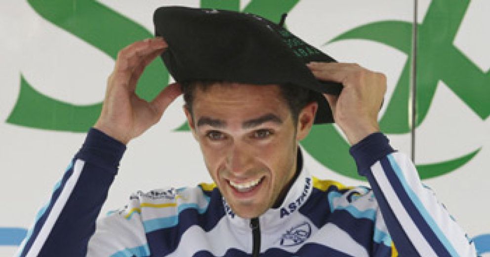 Foto: Contador: "Hay otros más favoritos que yo, como Valverde"