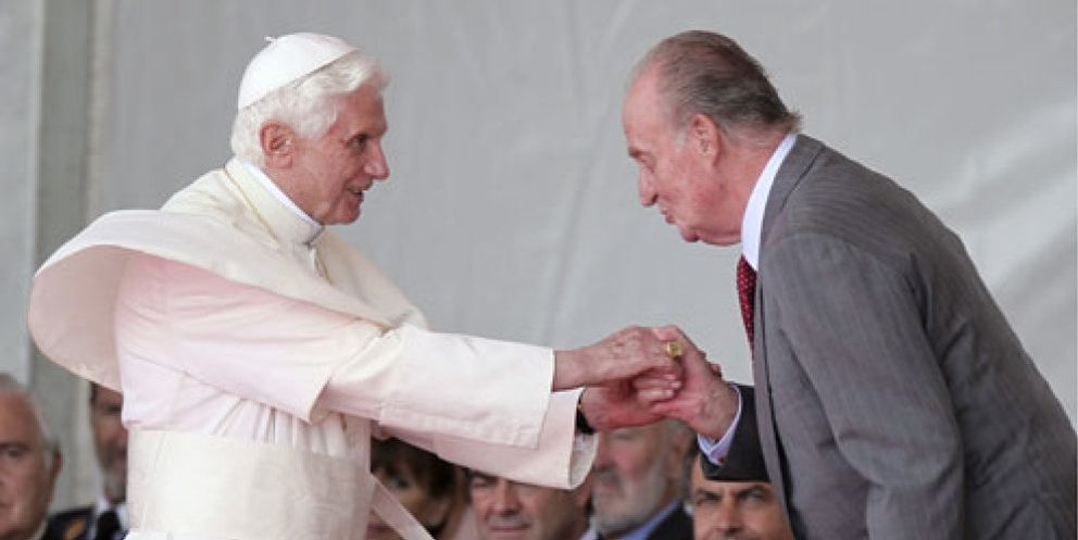 Foto: El Rey ante el Papa: "Es hora de dar nuestro apoyo a los jóvenes y acabar con el intolerable paro juvenil"