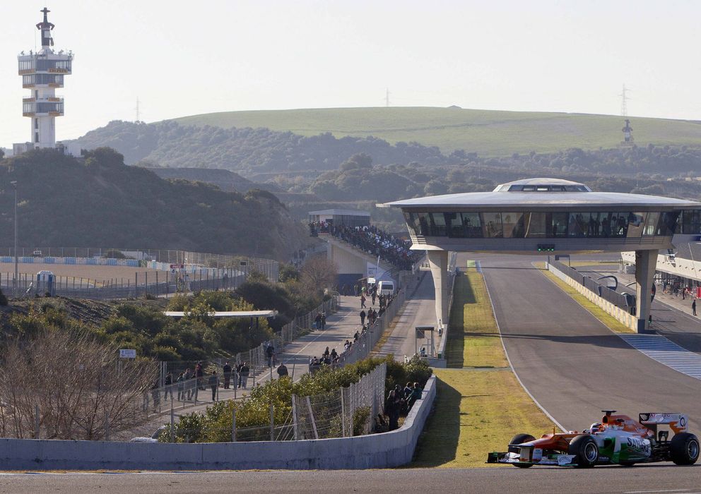 Foto: Desde este martes darán comienzo los entrenamientos de F1 en el Circuito de Jerez.