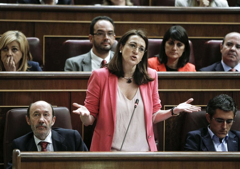 Foto: La portavoz del grupo parlamentario socialista, Soraya Rodríguez. (EFE)