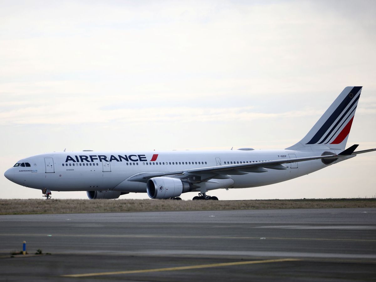 Foto: Avión de Air France. (Sarah Meyssonnier/Reuters) 