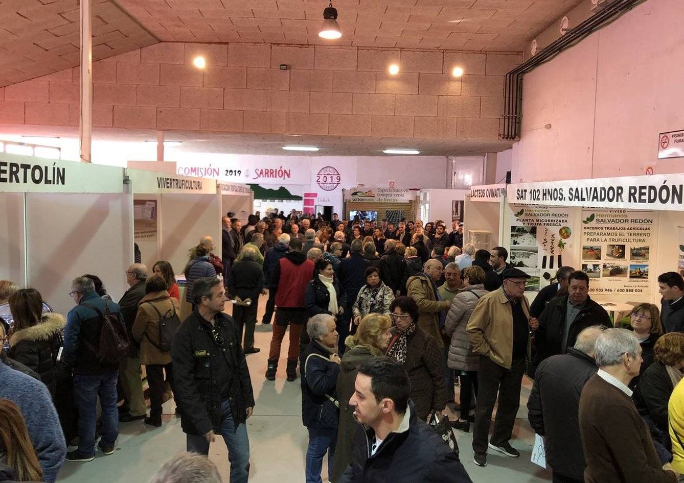 Feria Internacional de la Trufa 2018, celebrada en Sarrión. (Trufa Negra)