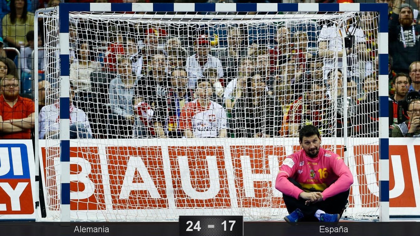 Foto: España perdió la cuarta final europea de su historia. (Kacper Pempel/Reuters)