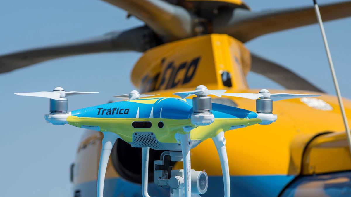 Por qué los drones de la DGT no pueden cazarte si vas corriendo más de la cuenta