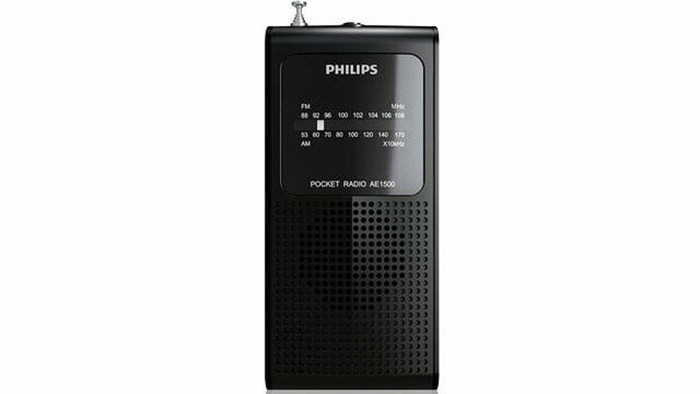 Radio de bolsillo Philips analógica