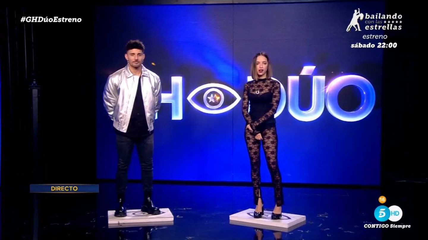 Manuel y Lucía, en 'GH Dúo 2'. (Mediaset)