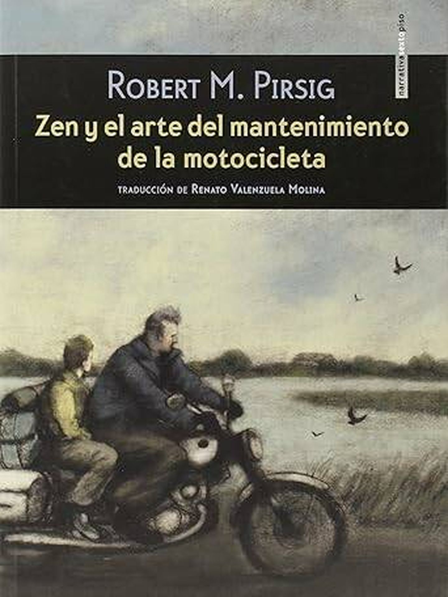 Portada de 'Zen y el arte del mantenimiento de la motocicleta', de Robert Pirsig. 
