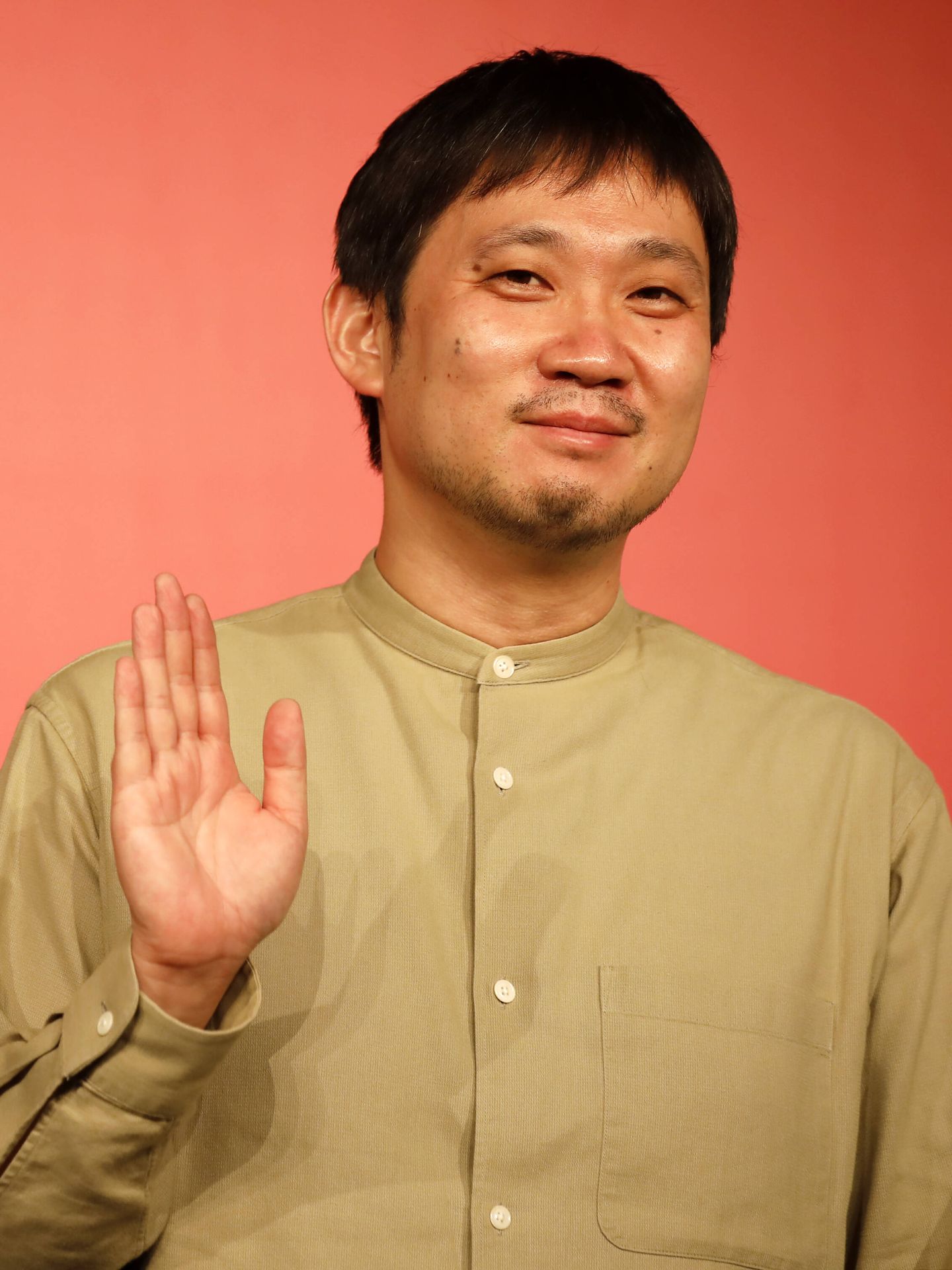 Ryūsuke Hamaguchi, en el Festival Internacional de Cine de Busan, en 2021. (Getty/Cho)