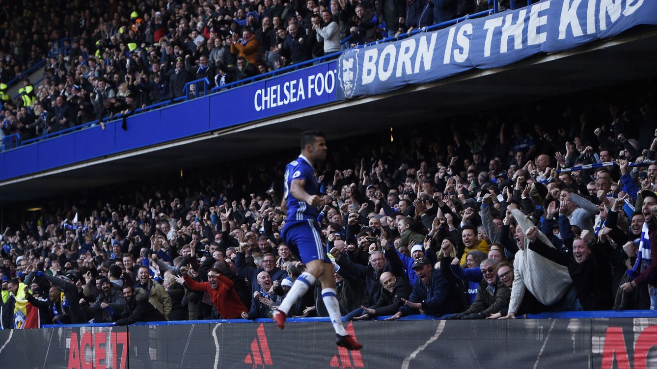Foto: Diego Costa celebra su gol (Clodagh Kilcoyne/Reuters)