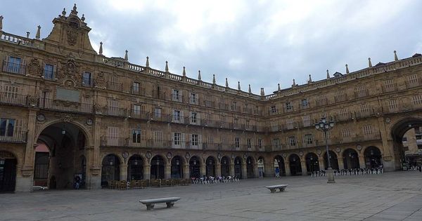 Foto: La plaza mayor de Salamanca (Foto: Manuelfouce