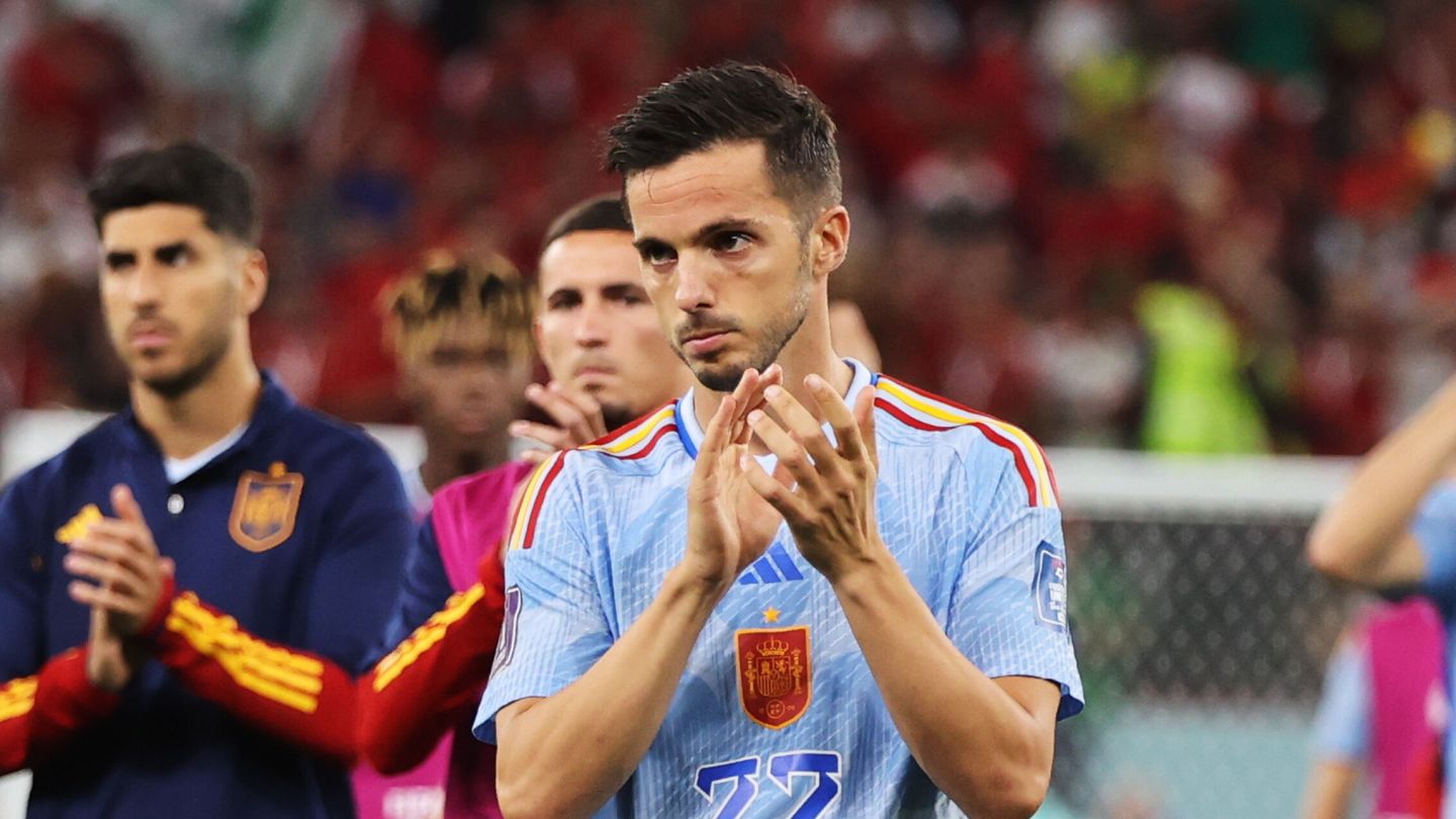 Ha sorprendido el escaso protagonismo de Sarabia en el Mundial. (EFE/Rodrigo Jiménez)