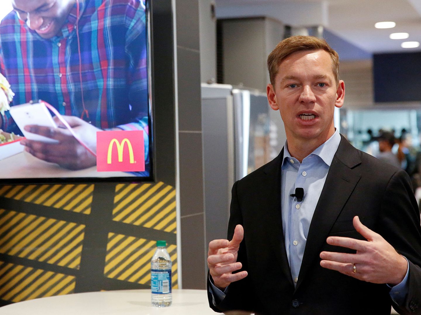 El CEO de McDonald's, Chris Kempczinski. (Reuters)
