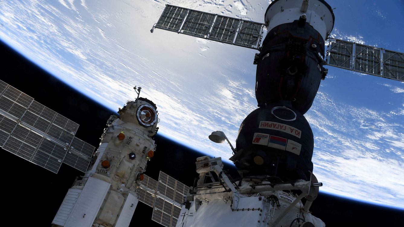 Foto: El módulo Nauka que puso a la estación espacial internacional en estado de emergencia (Oleg Novitskiy - Roscosmos)