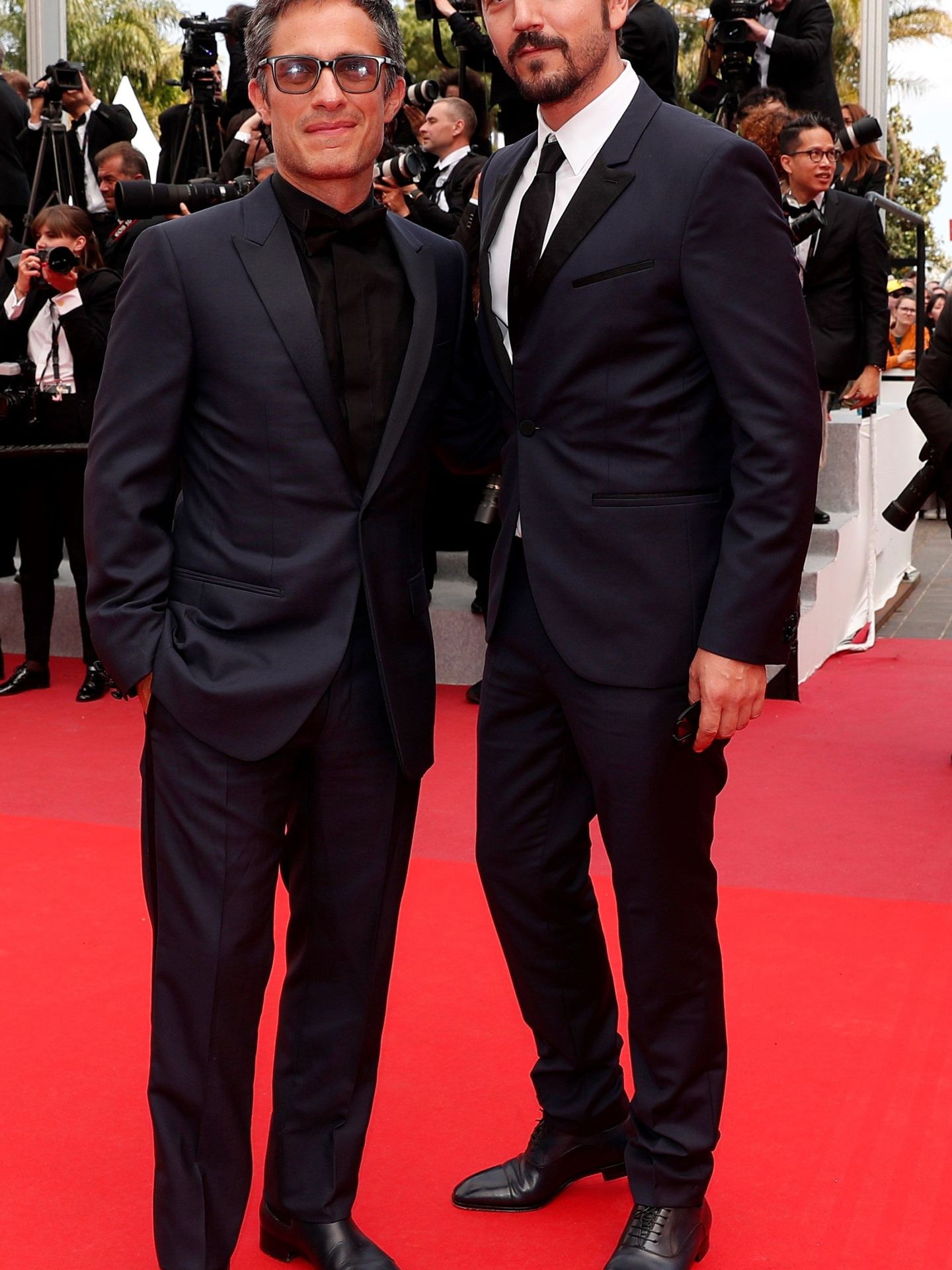 Gael García Bernal y Diego Luna en Cannes. (EFE)