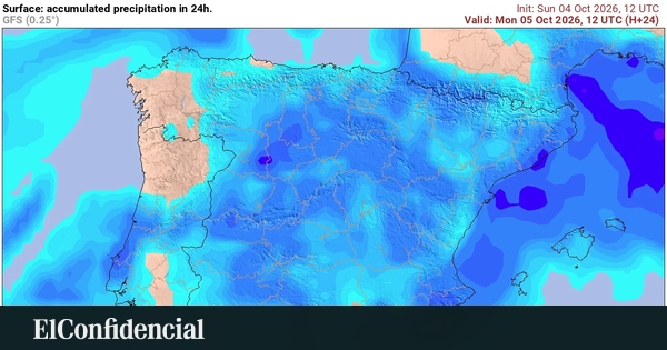 Seguirá la dana y la Aemet avisa: habrá mas lluvias con mucha intensidad y estas serán las zonas más afectadas con alertas
