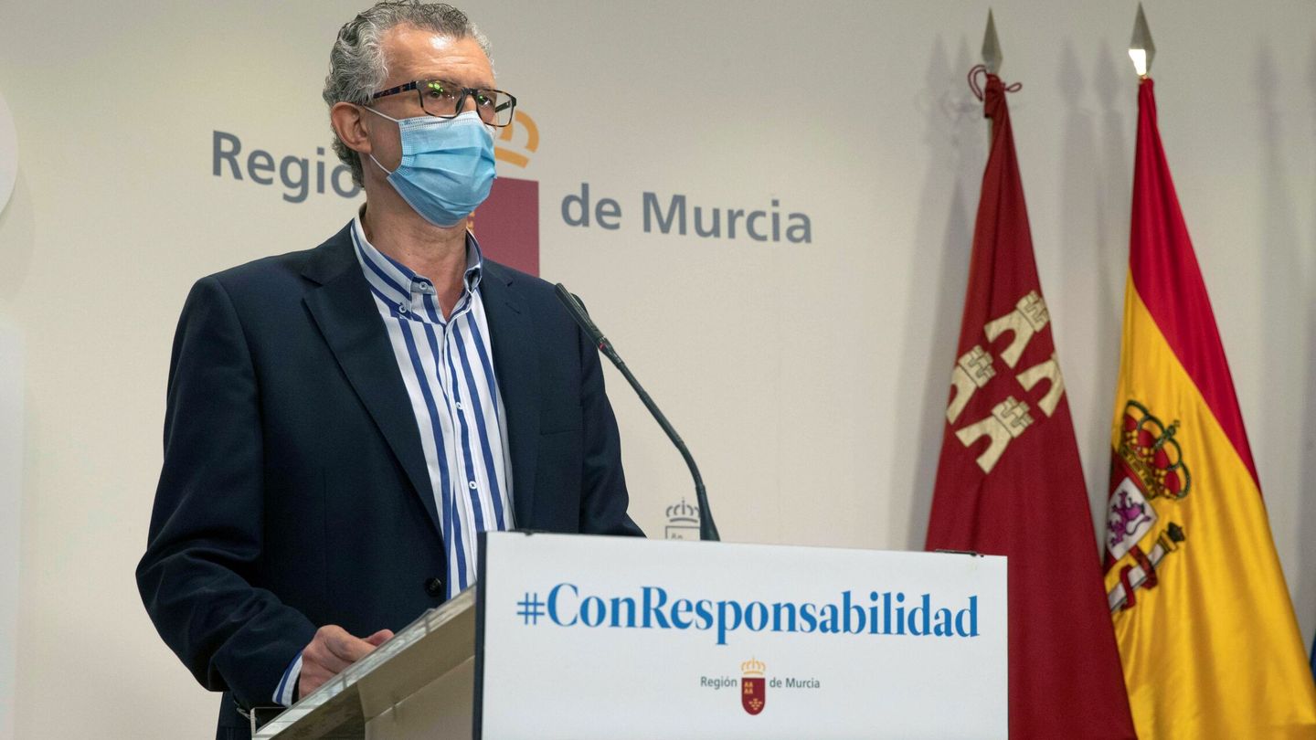 El consejero de Salud de Murcia, Juan José Pedreño. (EFE)