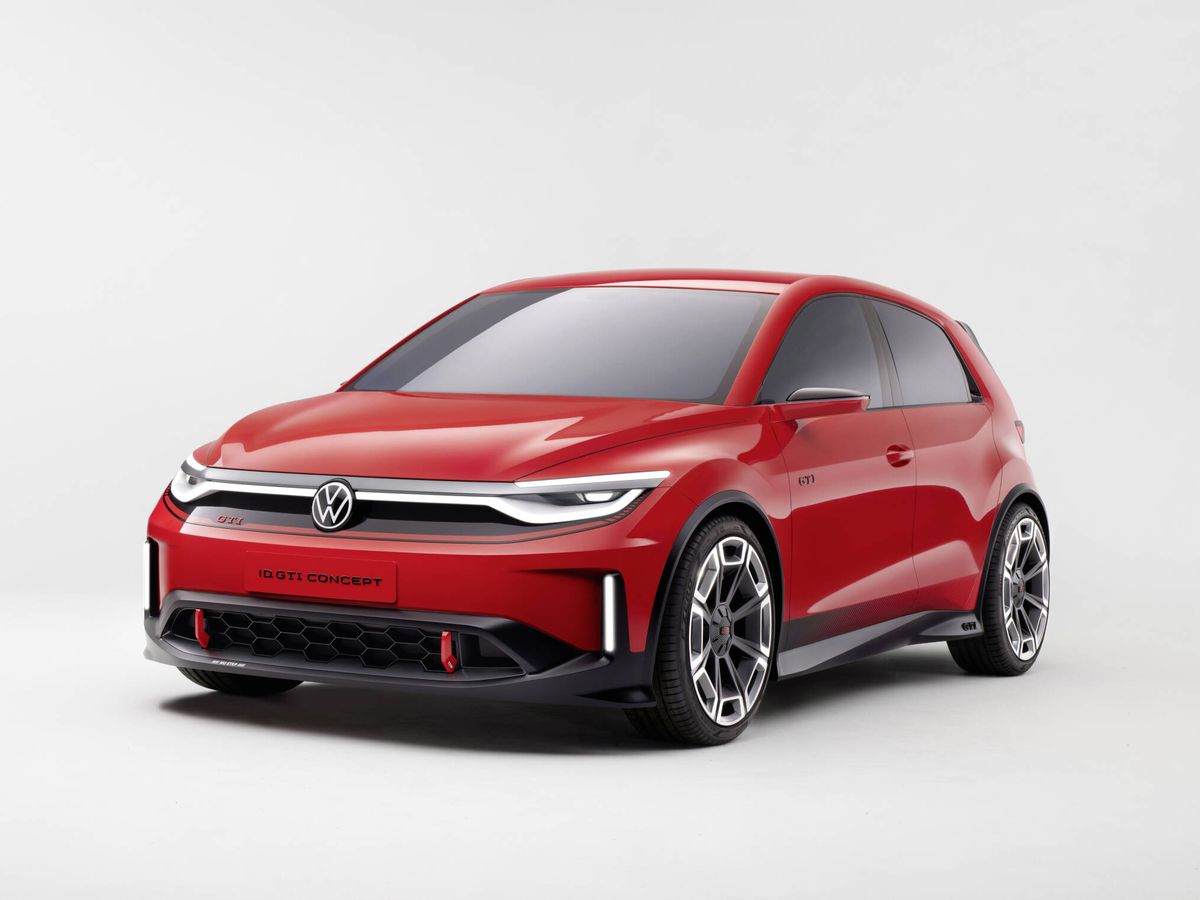 Foto: El Rojo Marte que luce el prototipo es uno de los colores del Golf GTI de primera generación. (Volkswagen)