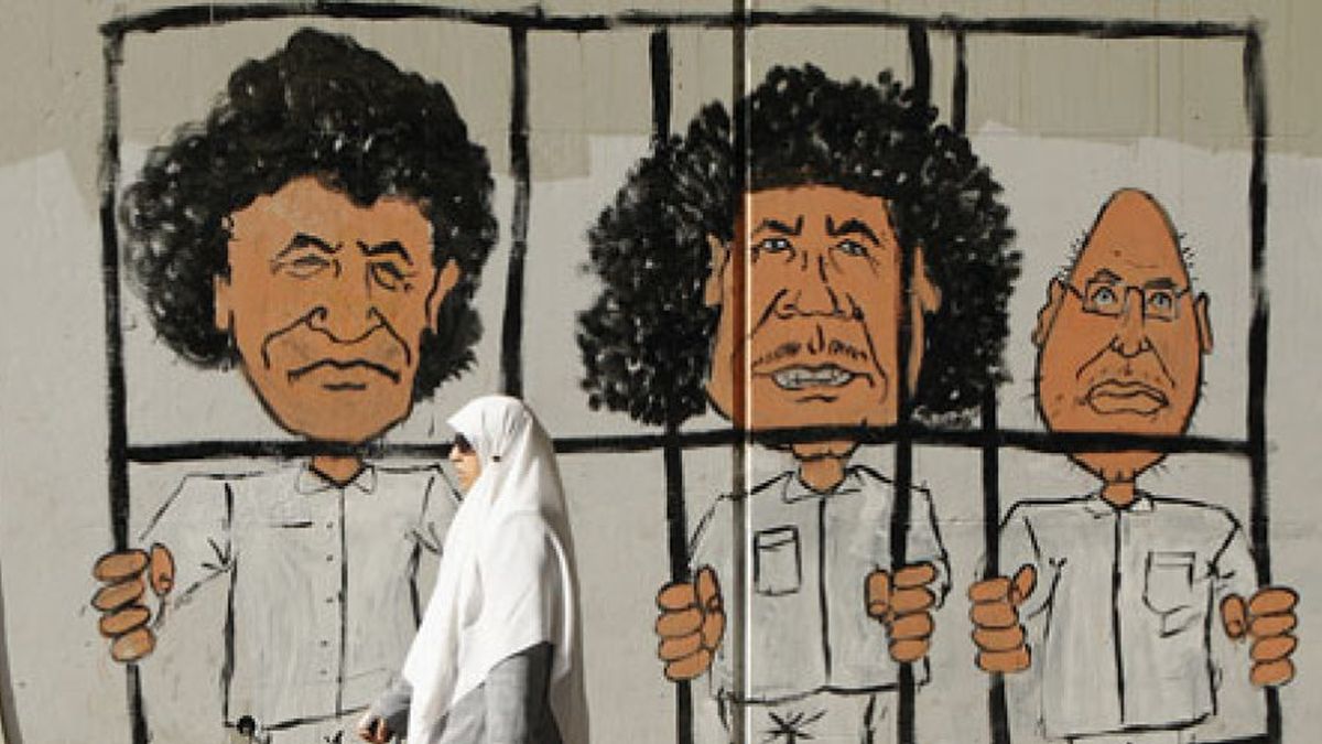 Los Gadafi, sin la justicia de los Mubarak