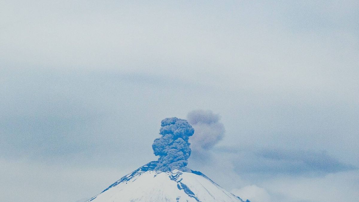 México, en alerta por el volcán Popocatépetl: así se sigue en directo sus explosiones