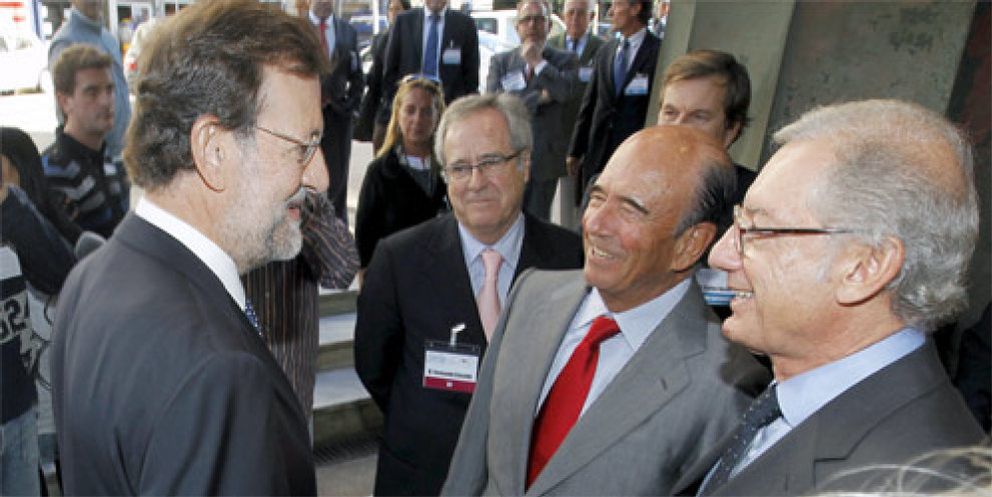 Foto: Botín se excusa ante Rajoy por apoyar en público a Zapatero