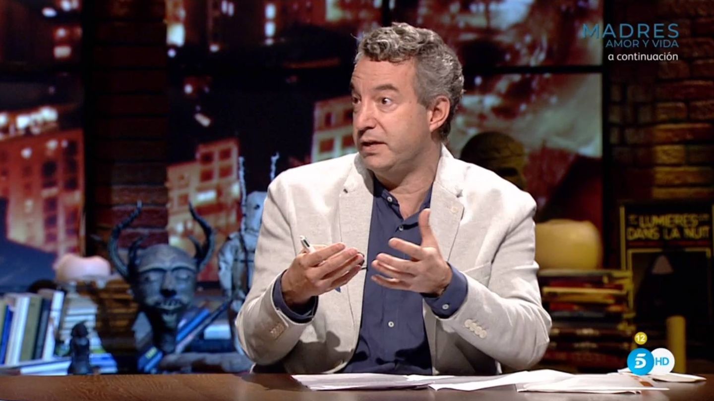 César Carballo, en 'Informe Covid'. (Telecinco).