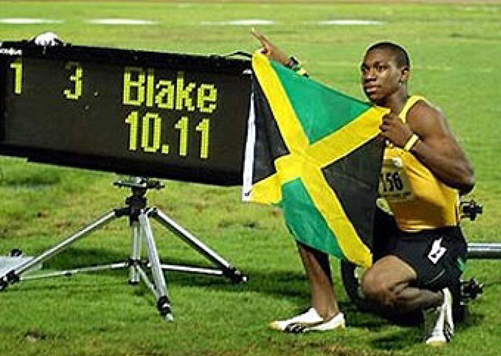 Foto: El velocista Yohan Blake, entre los cincos positivos jamaicanos