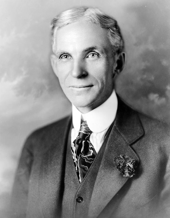 Henry Ford, en 1919. (Wikipedia)