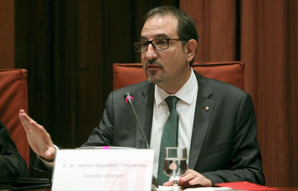 El conseller de Interior, Ramón Espadaler. (EFE)