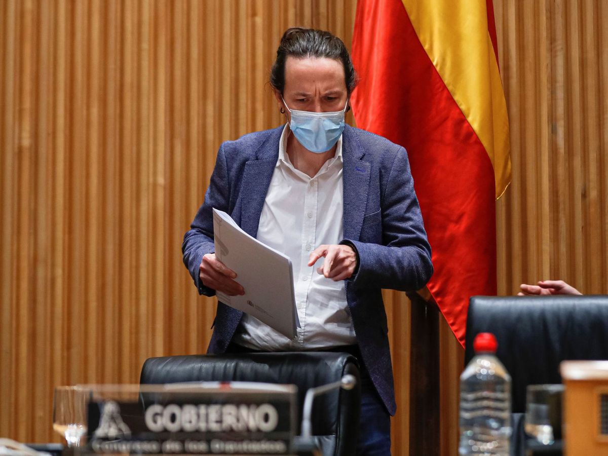 Foto: El vicepresidente segundo del Gobierno y ministro de Derechos Sociales y Agenda 2030, Pablo Iglesias. (EFE)