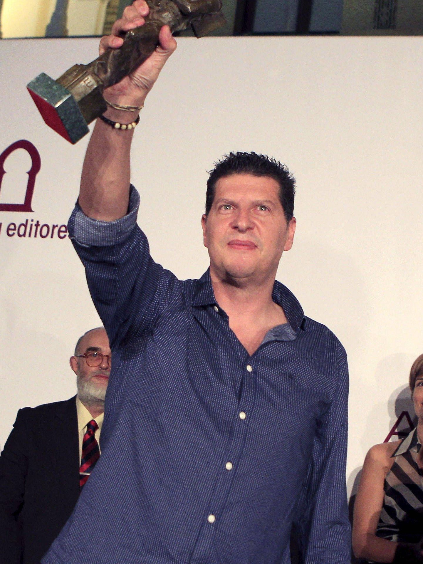 David Tejera, en 2012, cuando ganó el premio Ateneo de Sevilla. (EFE)