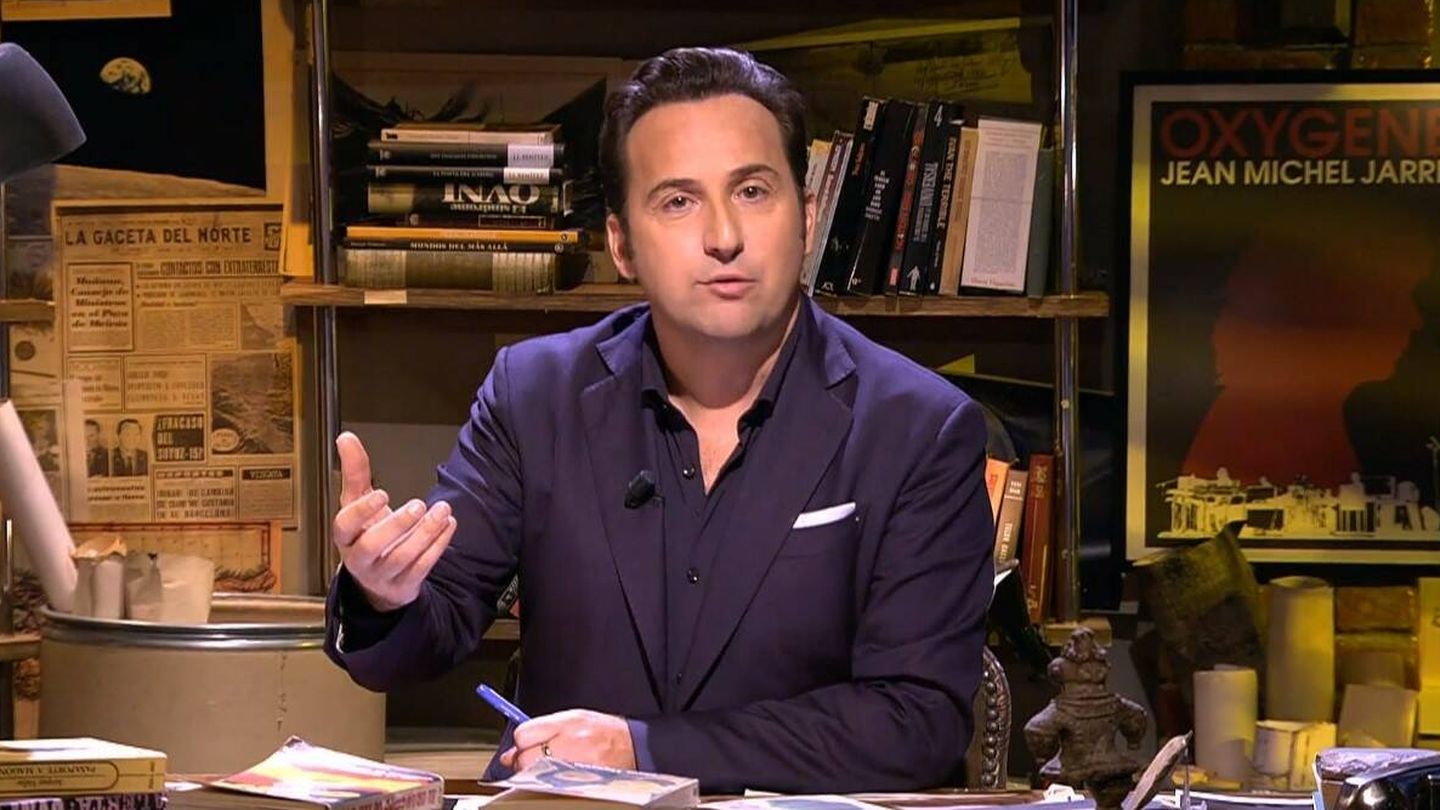 Iker Jiménez, presentador de 'Cuarto milenio'. (Mediaset España)