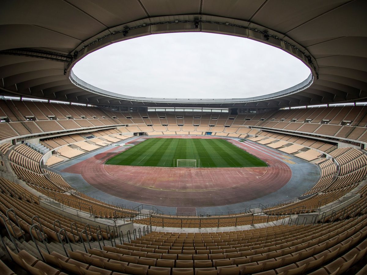 Foto: Vista del estadio de La Cartuja de Sevilla. (EFE/Raúl Caro)