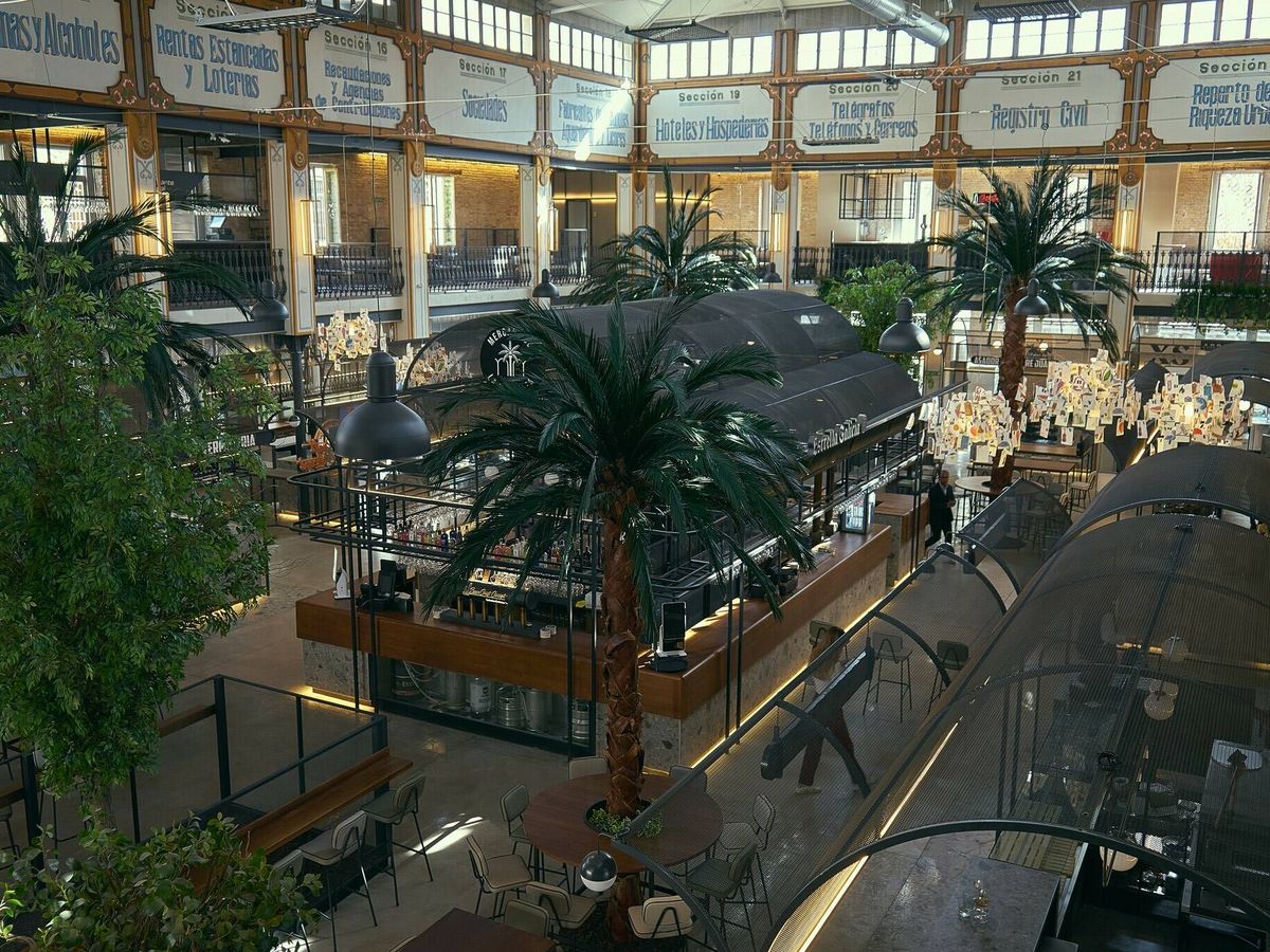 Foto: Vista del Mercado de la Imprenta de Valencia. (Cedida)