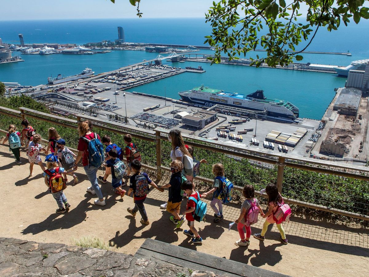 Foto: Vista de la terminal de cruceros del Puerto de Barcelona. (EFE)