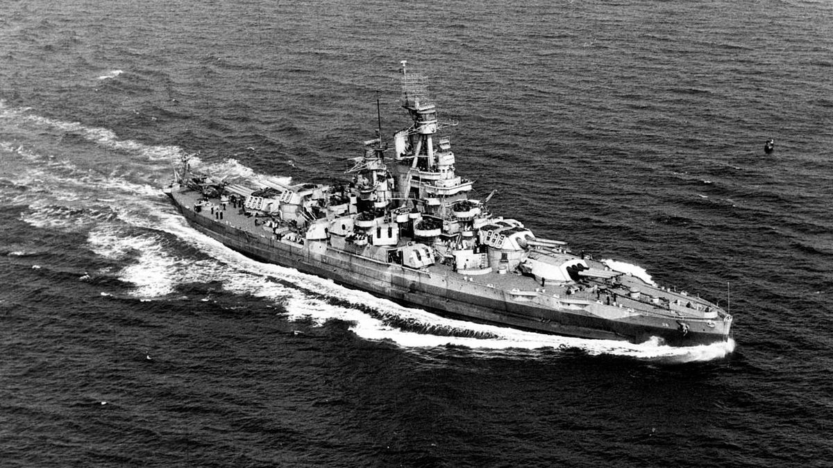 Encuentran el desaparecido USS Nevada, el barco estrella de EEUU en la II GM