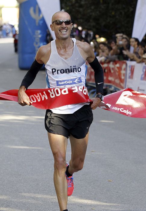 Foto: Chema Martínez deja el maratón en Nueva York.