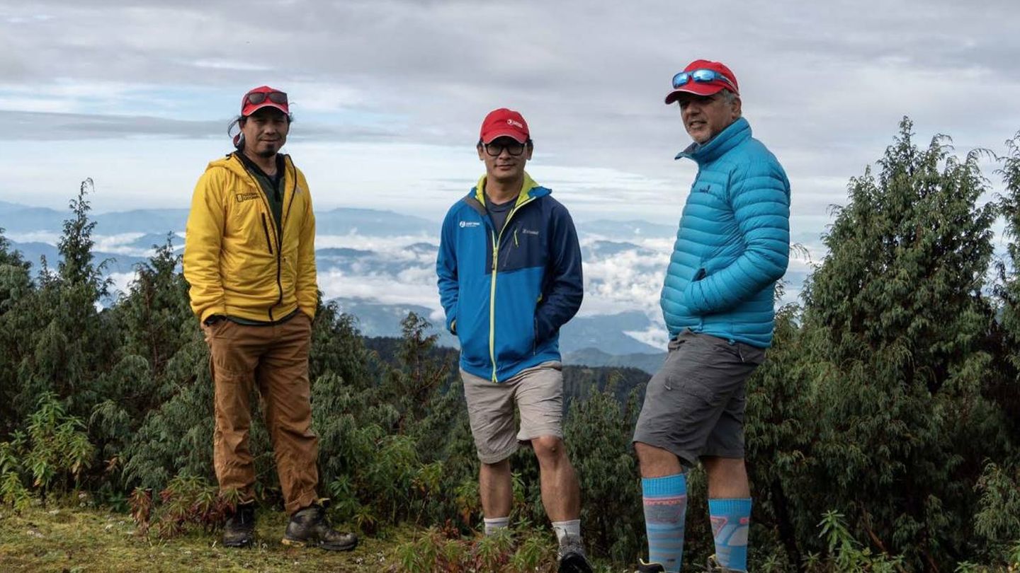 Mingma Sherpa, Raj Gyawali y Amrit Ale